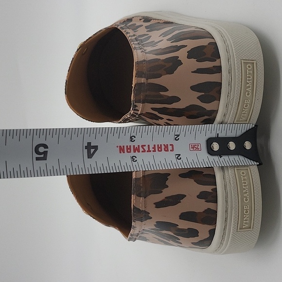 Vince Camuto Marjetta Leopard Print Slip On Sneakers Size 8M NWT - Picture 7 of 13
